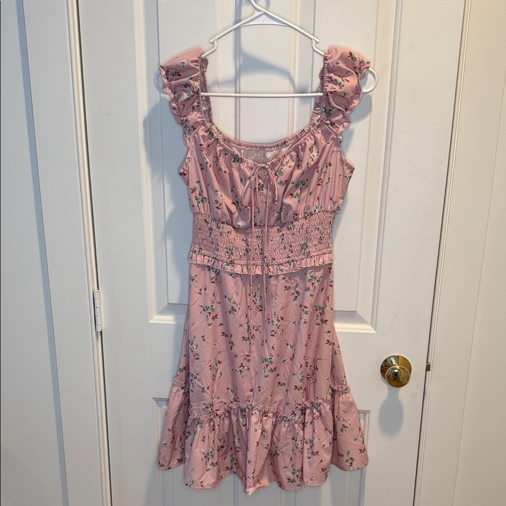 Floral Pink Dress